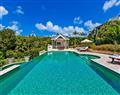 Enjoy a glass of wine at Bearded Villa; Barbados; Caribbean