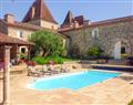 Enjoy a glass of wine at Chateau Tournesol - Pool Cottage; Aquitaine; France