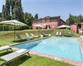Enjoy a glass of wine at Villa Anjelica; Lucca & Pisa; Italy
