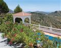 Enjoy a glass of wine at Villa Finca Caliente; Canillas de Albaida; Andalucia