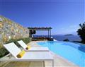 Enjoy a glass of wine at Villa Helen; Crete; Greece