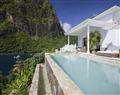 Forget about your problems at Villa Pitons Bay; St Lucia; Caribbean