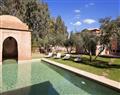 Enjoy a glass of wine at Villa Rehana; Marrakech; Morocco