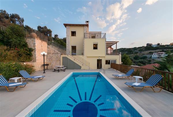 Villa Sun in Rethymnon, Crete