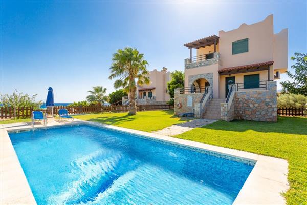 Andreas Beach Villa in Crete, Greece