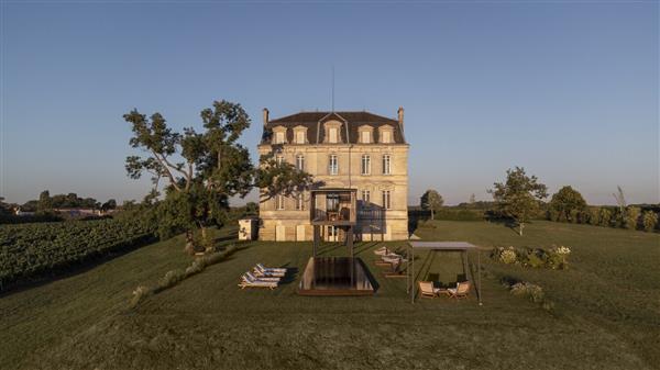 Chateau Medoc in Bordeaux, France - Gironde