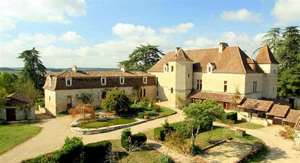 Chateau Templar in Dordogne, France - Lot-et-Garonne