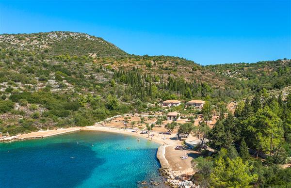 Loutsa Waterside in Ithaca, Greece