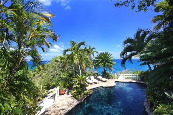 Smugglers Nest in St Lucia, Caribbean