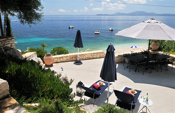 The Boat House in Corfu, Greece