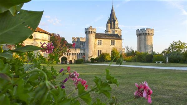 Troubadour Castle in Dordogne