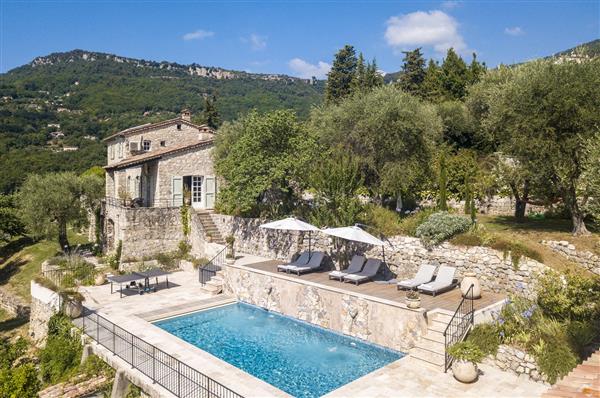 Villa Bazille in French Riviera (Cote D'Azur), France - Alpes-Maritimes