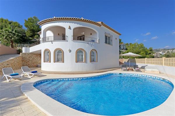 Villa Blanc in Moraira, Costa Blanca - Alicante