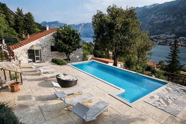 Villa Branko in Bay of Kotor, Montenegro