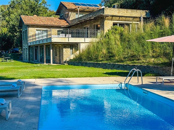 Villa Bruca in Bistagno, Piedmont, Italy