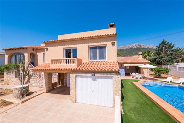 Villa Colada in Calpe, Costa Blanca - Alicante