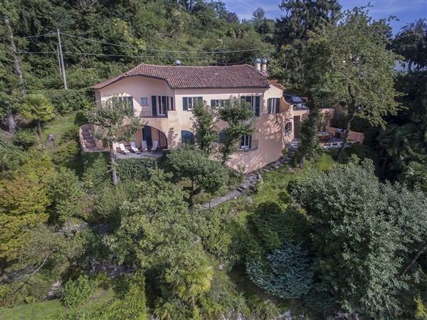 Villa Ermes in Leggiuno (Varese), Lake Maggiore, Italy