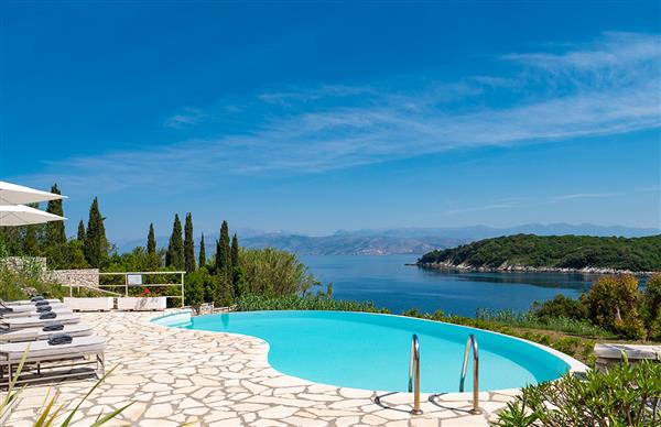 Villa Eva in Corfu, Greece