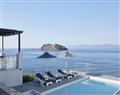 Enjoy a glass of wine at Villa Hydria 3; Lesbos; Greece