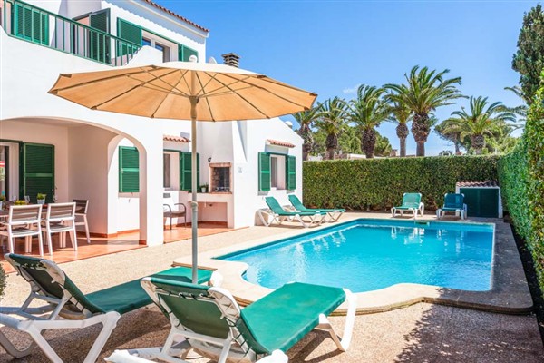 Villa Juanita Blanes in Menorca