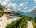 Enjoy a glass of wine at Villa Orahovac; Bay of Kotor; Montenegro