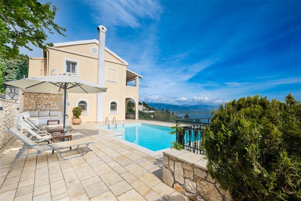 Villa Vigla View in Corfu