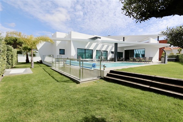 Villa Waterfall in Portugal