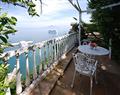 Enjoy a glass of wine at Villino Liberty; Amalfi Coast; Italy